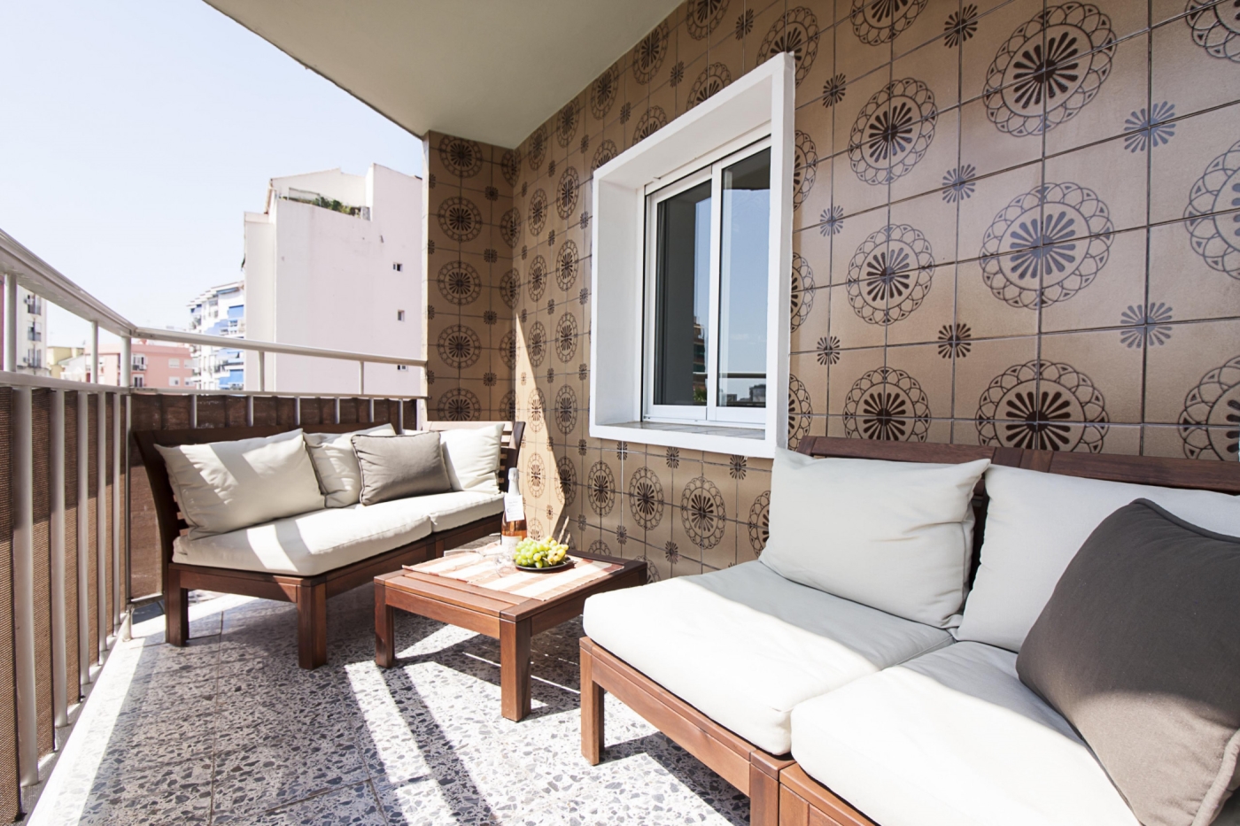 Balkon appartement Trinidad, opgeleverd