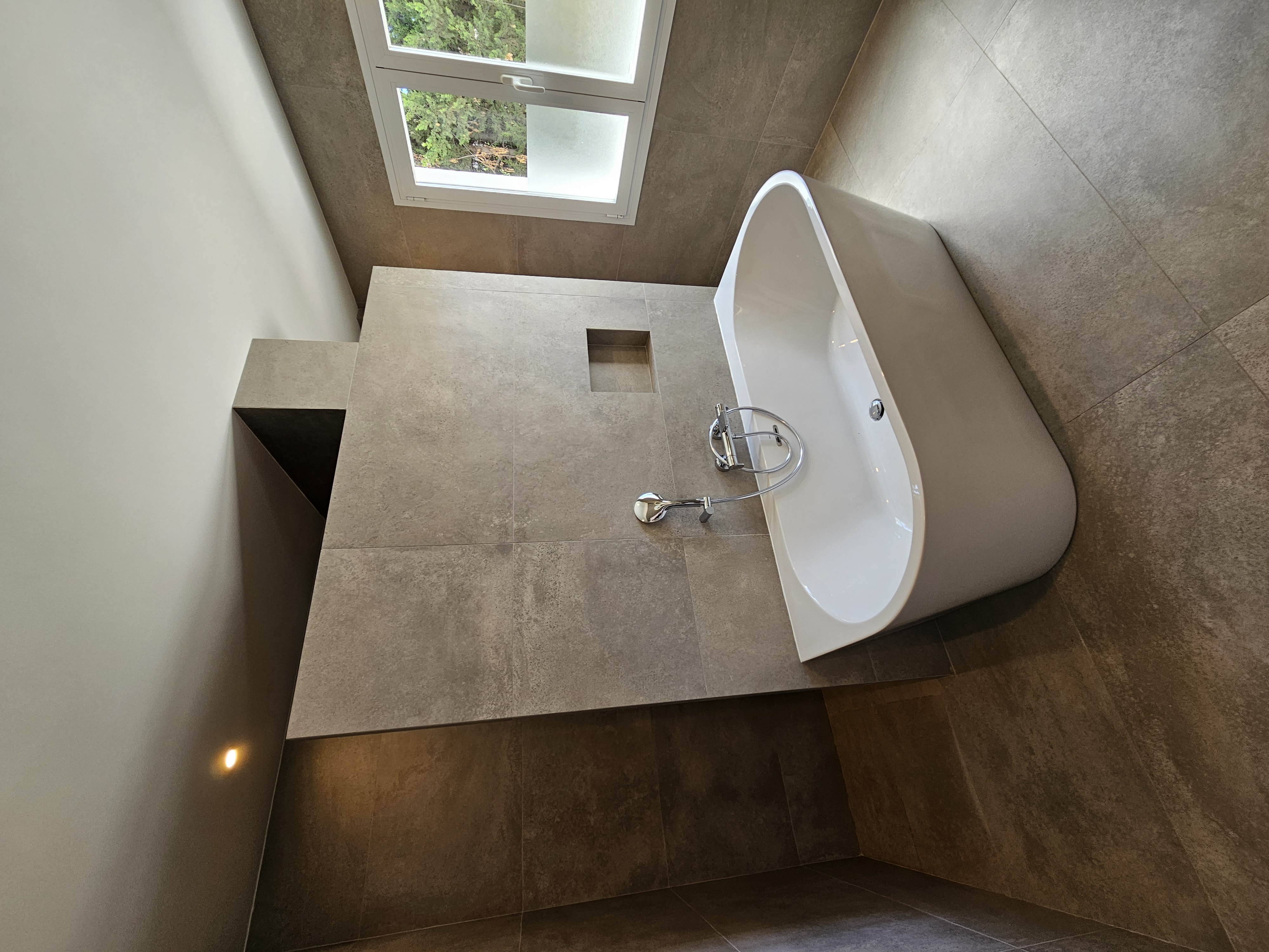Ensuite badkamer villa Ciudad Jardín, opgeleverd