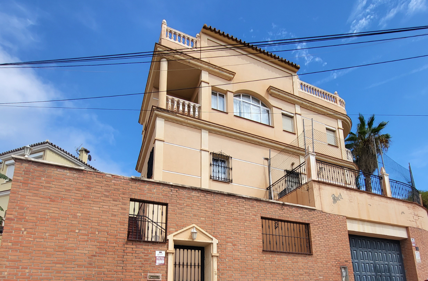 De villa in Ciudad Jardín, Málaga stad, vóór de renovatie